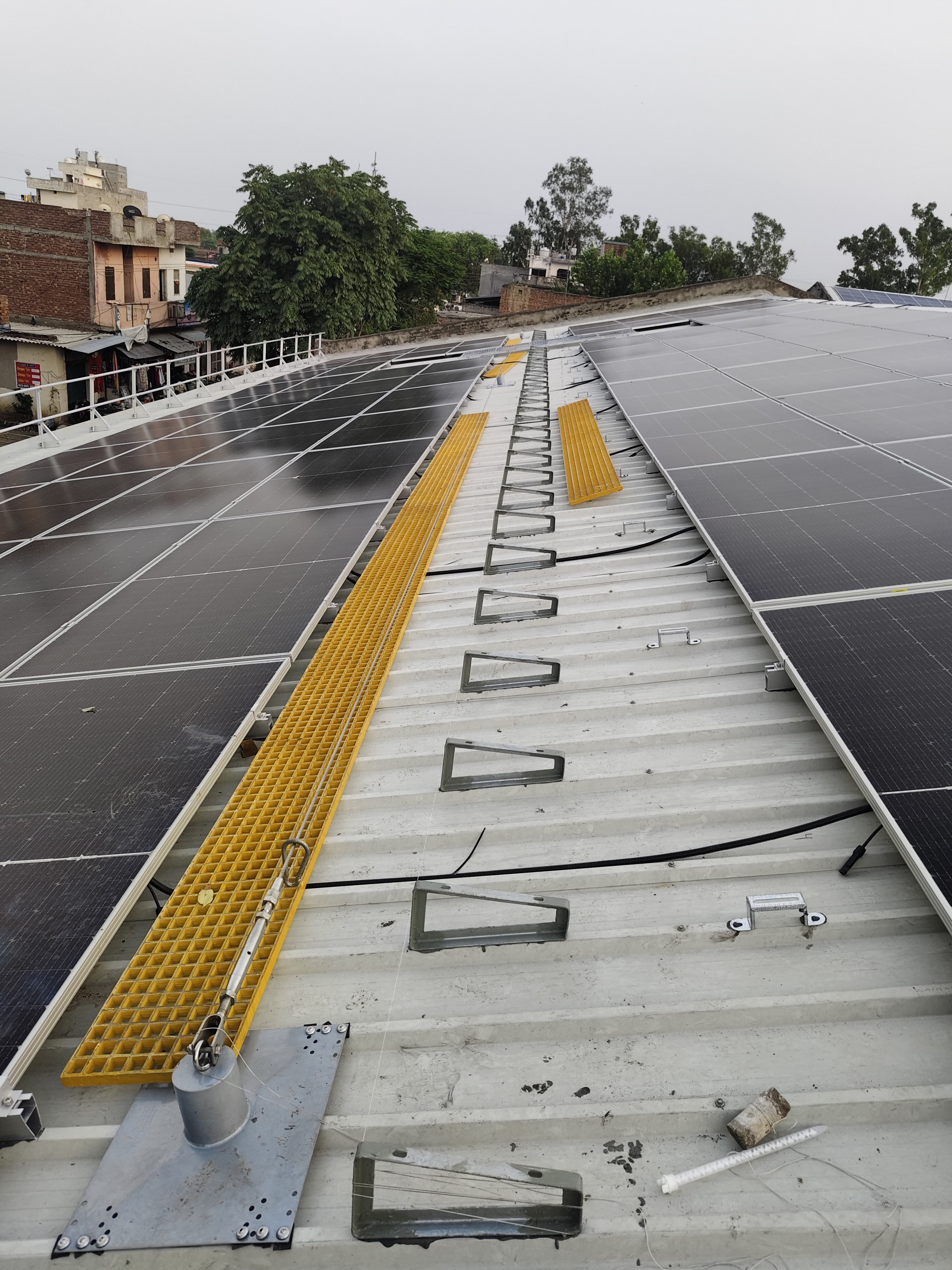 Solar Panel Array for Commercial Use
